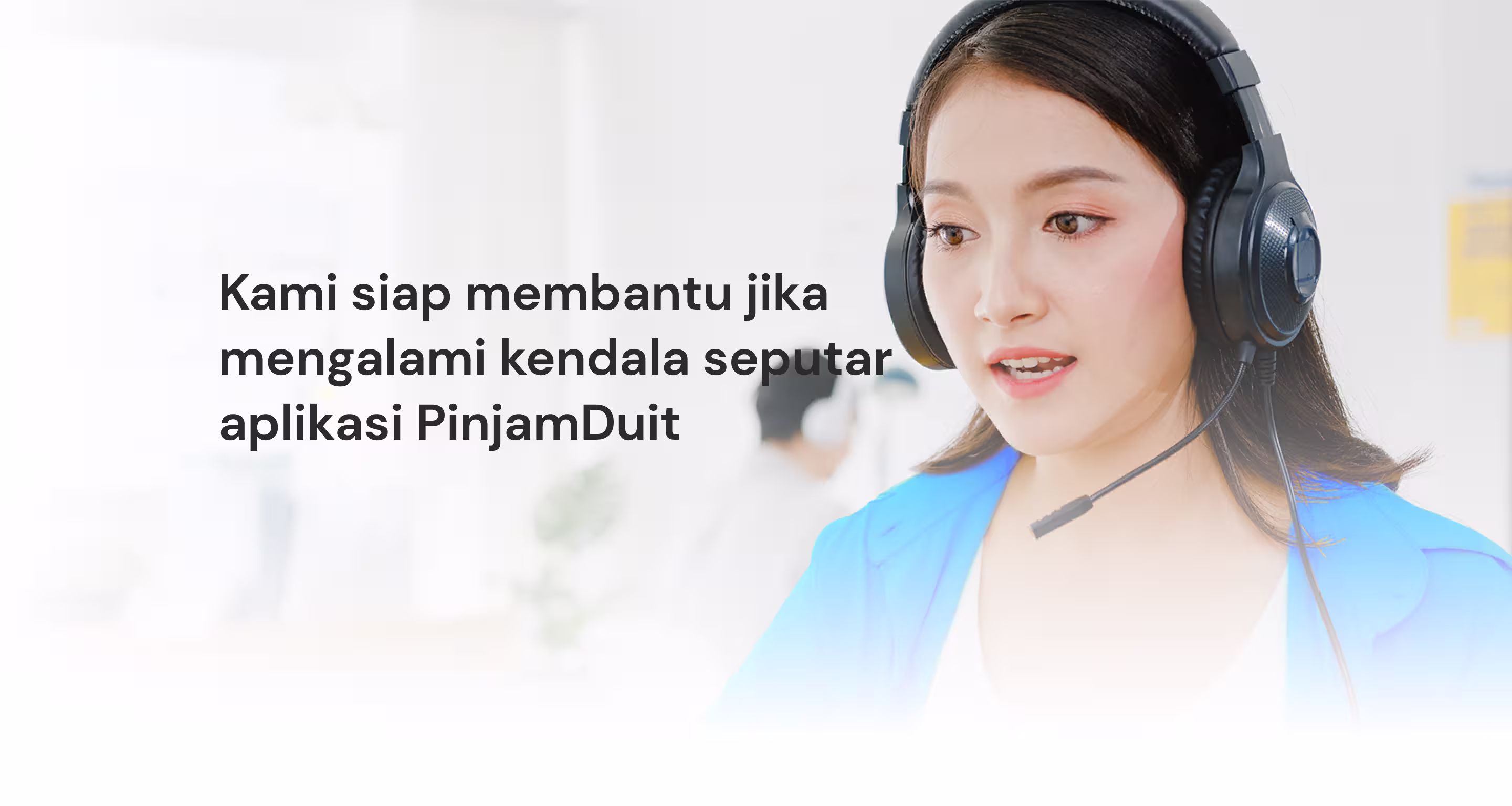 Tampilan layanan pinjol Pinjamduit